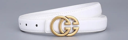 GG inspired belt White