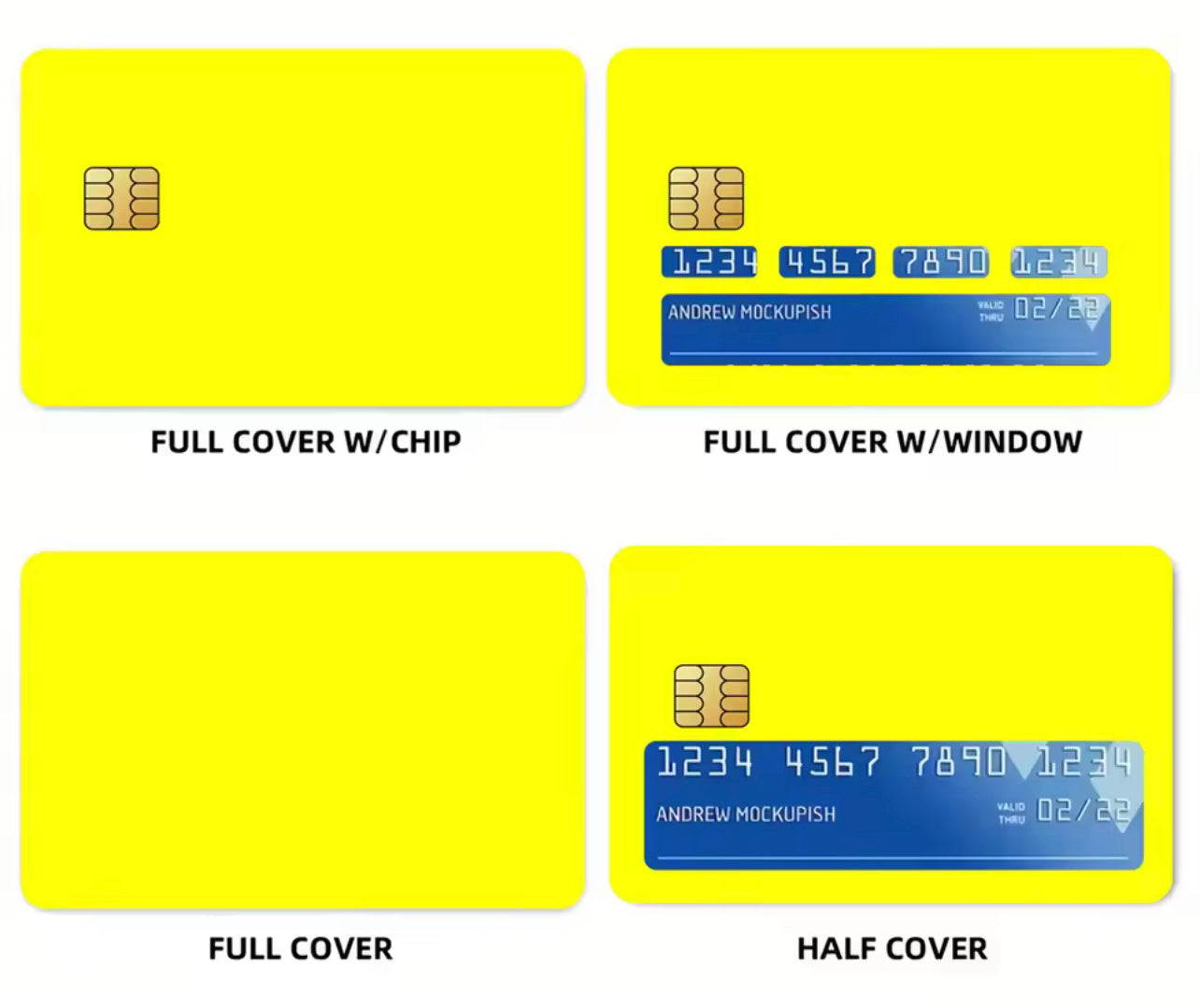 Credit Card / Debit card Skins