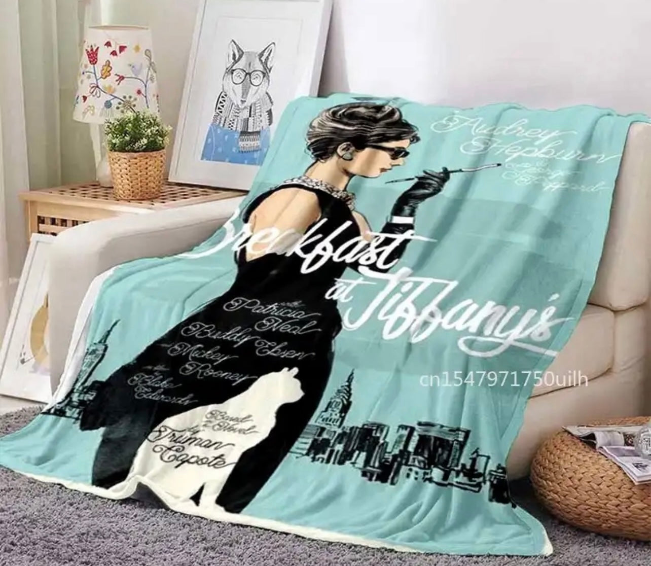 T & C blanket/ throw # 1