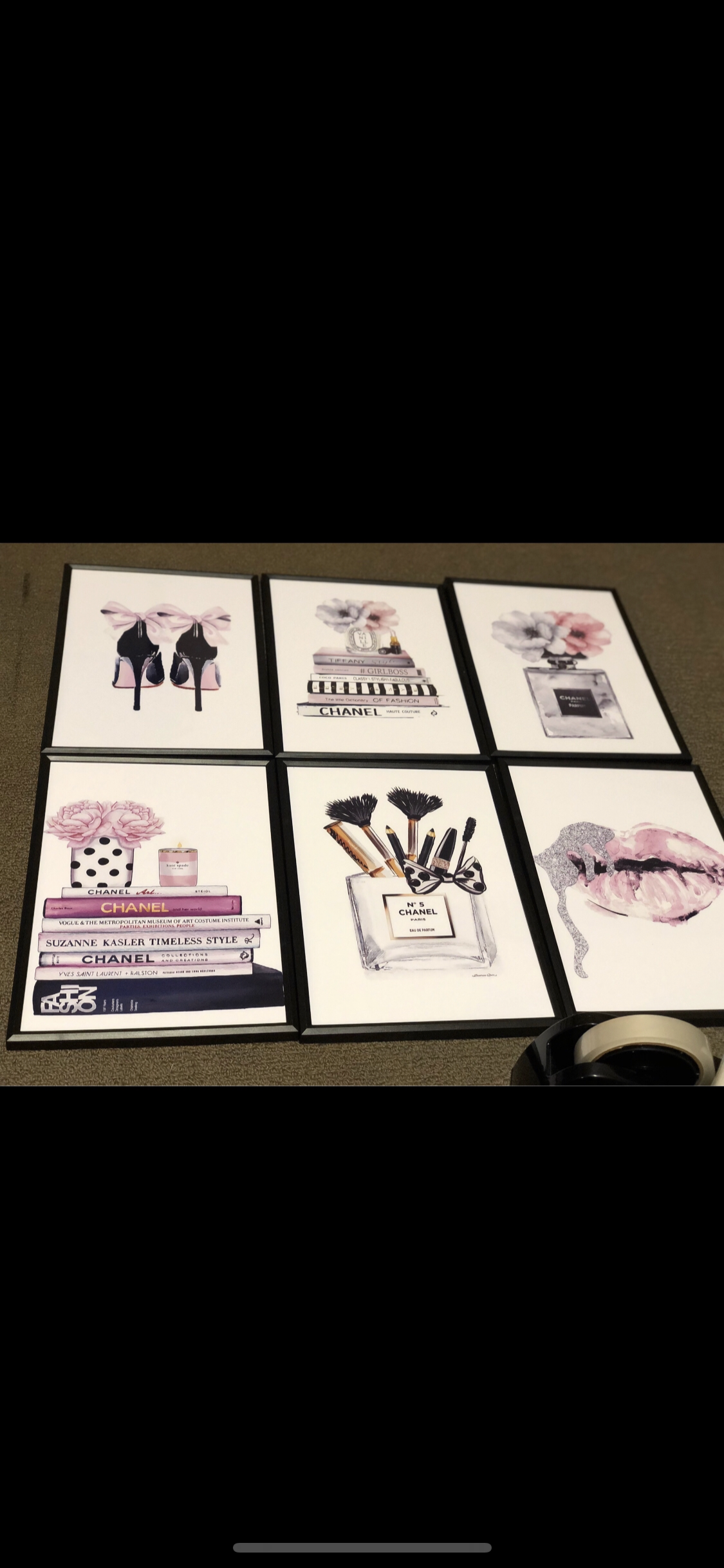 6 piece frame set A4 size