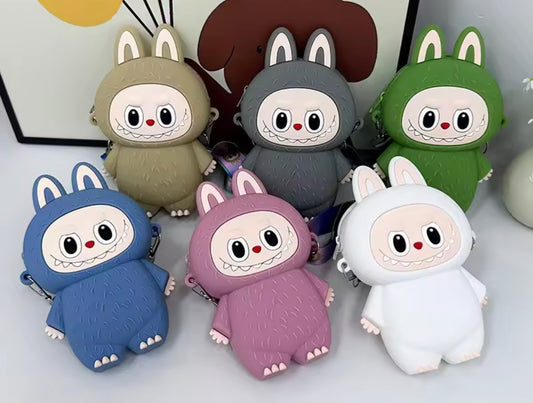 Labubu cross body coin purse