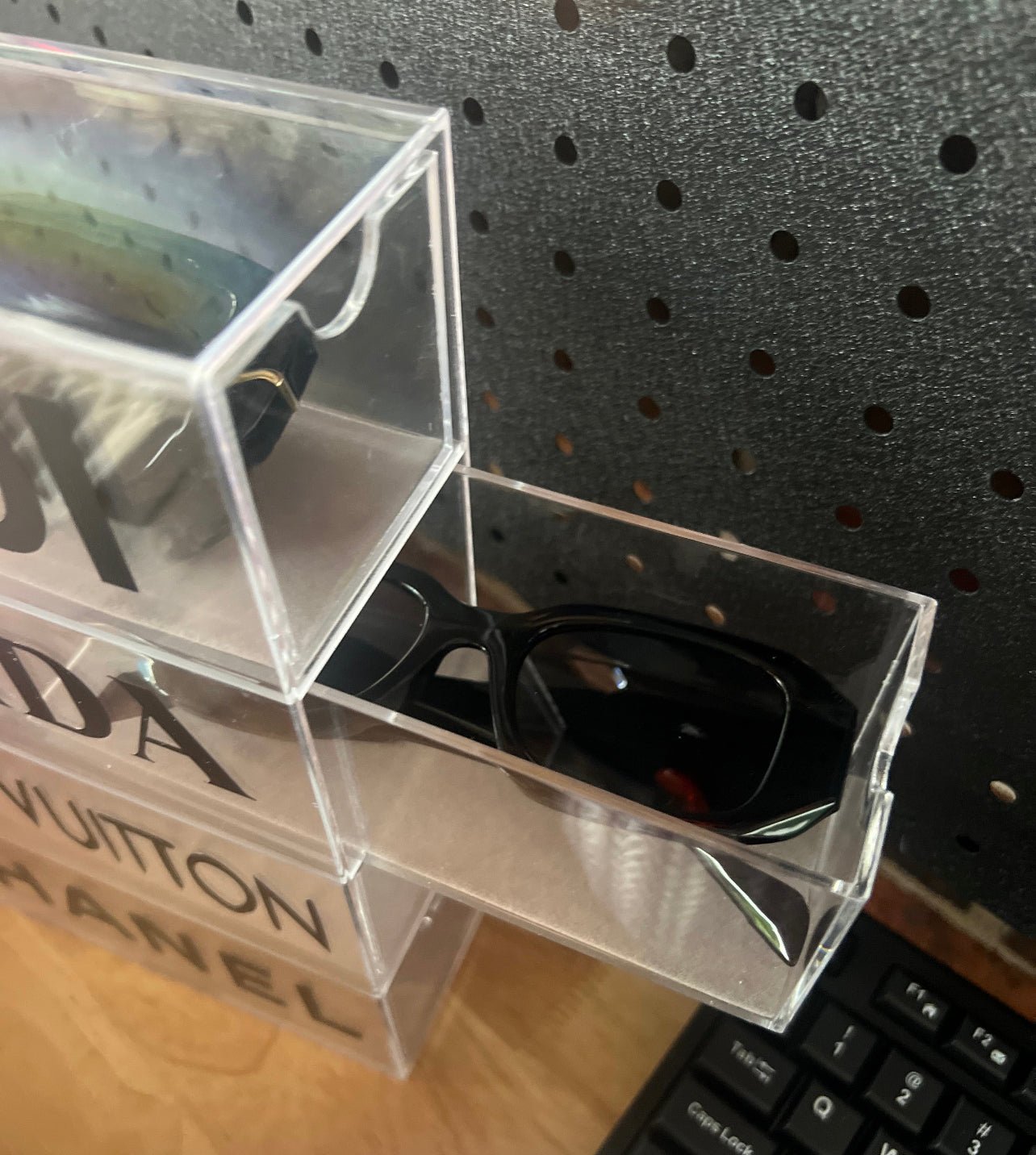 Sunglasses holder only