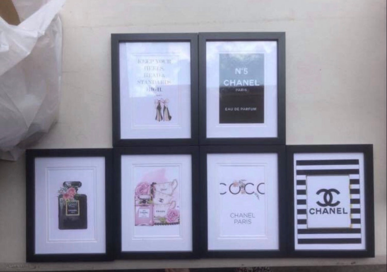 Small framed prints