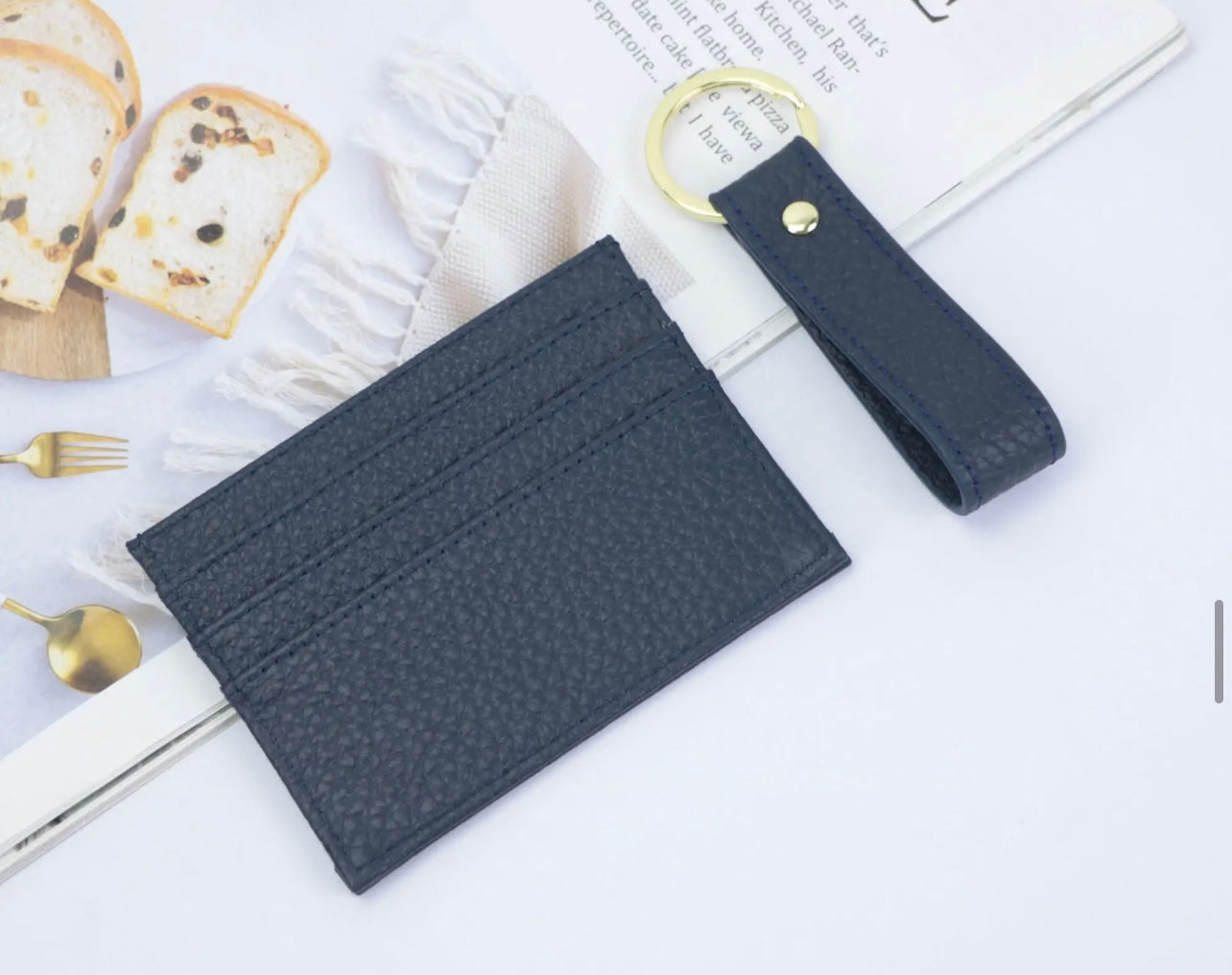 Personalised Card holder & key ring set