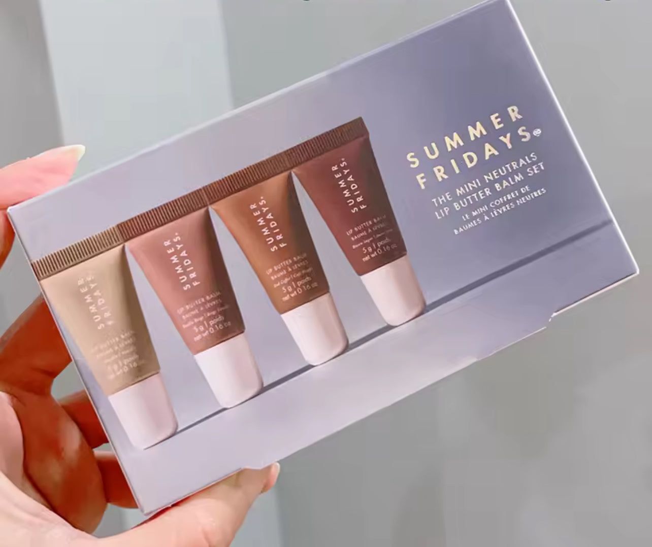 Summer Fridays mini lip butter balm set