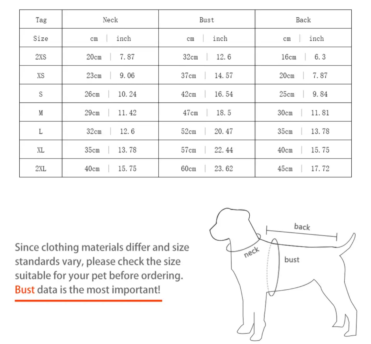 Dog jumpers