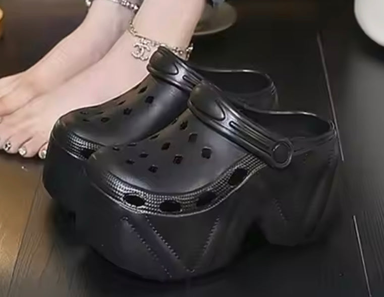 Croc inspired platforms