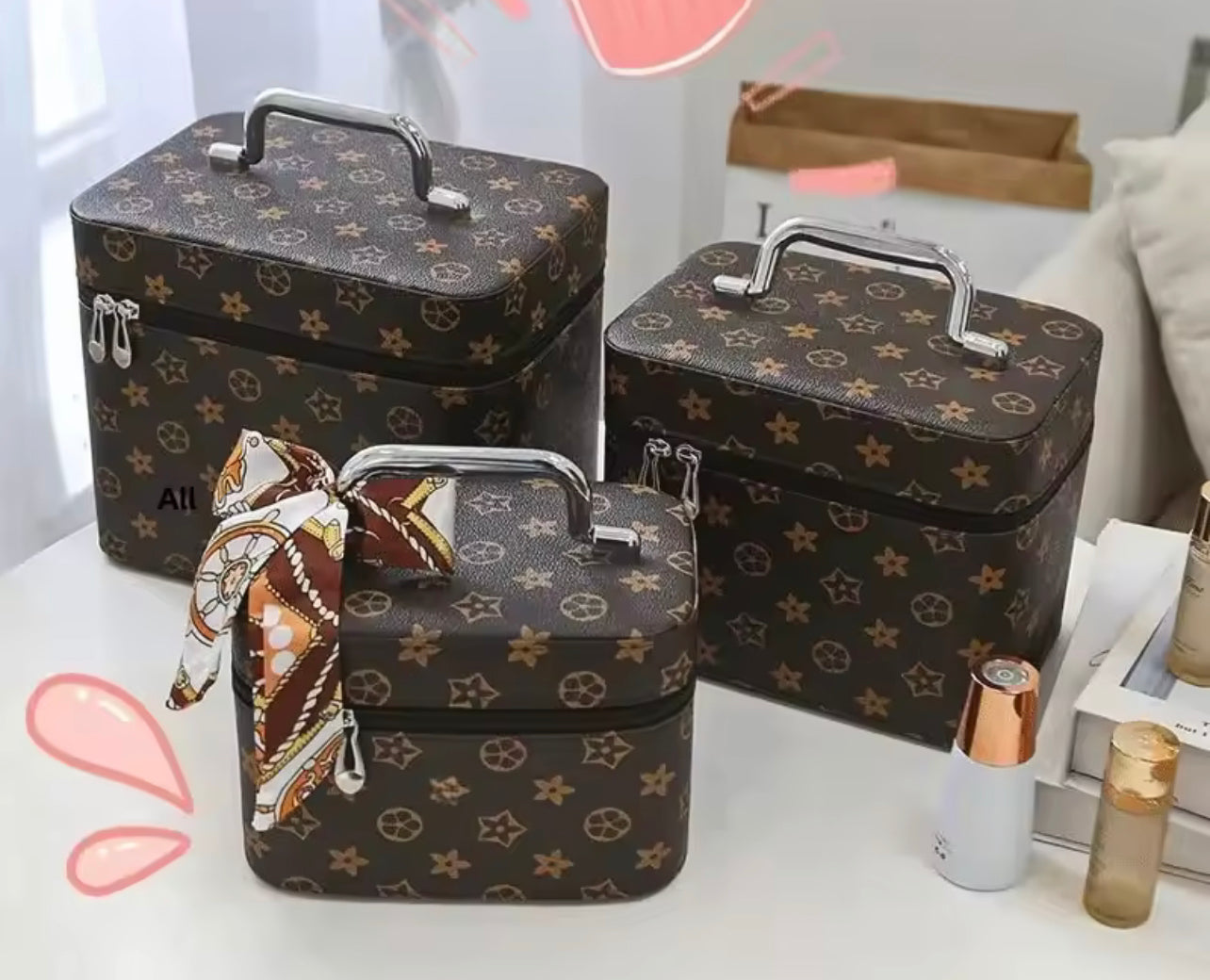 Make up bags flash sale 💕