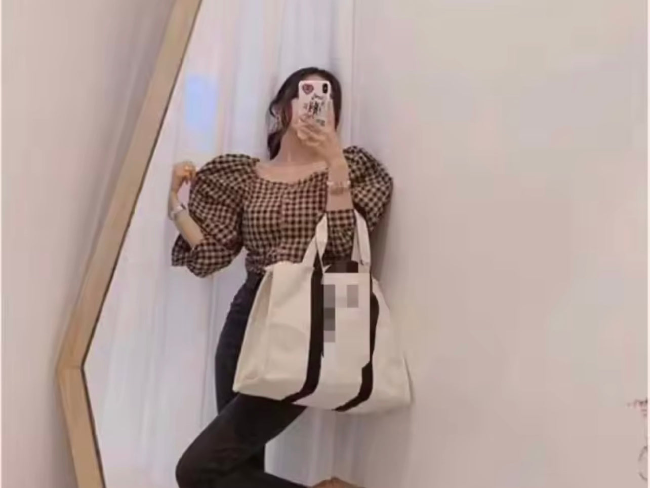 Canvas tote bag FULL logo