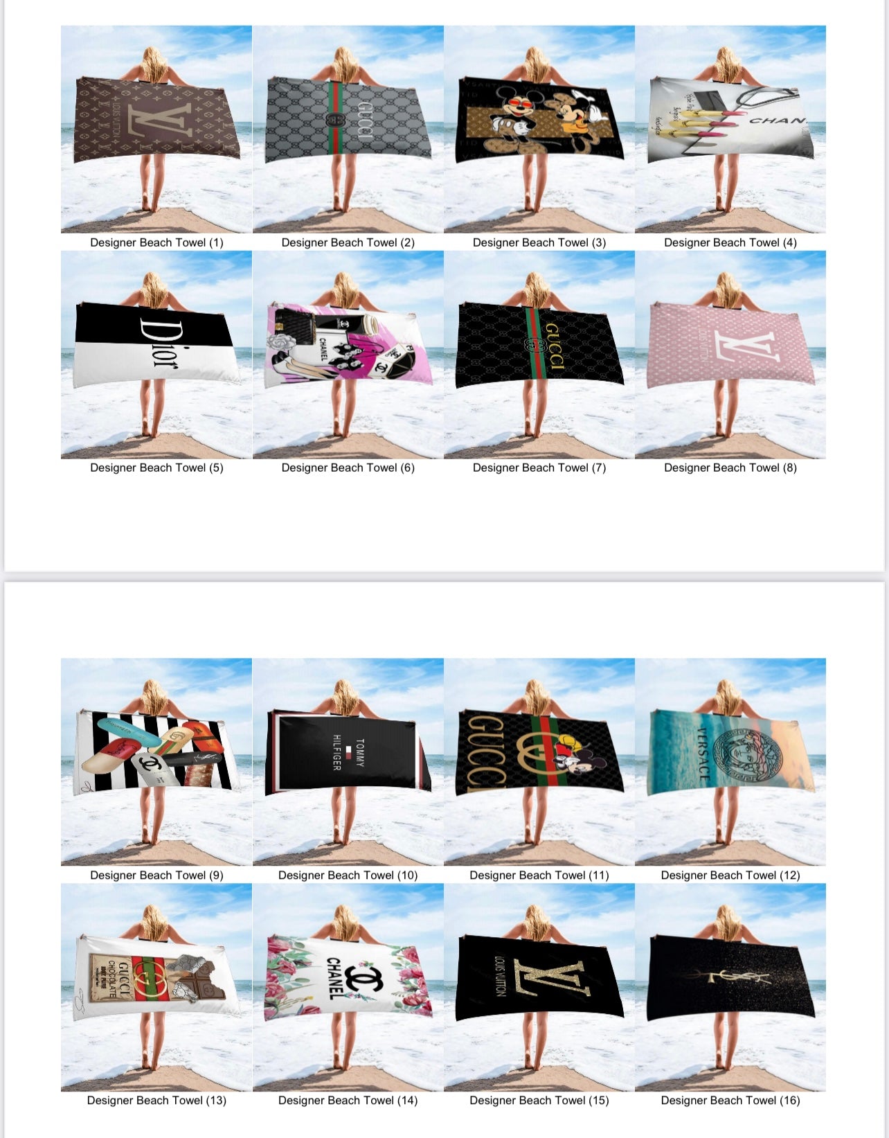 Beach towels