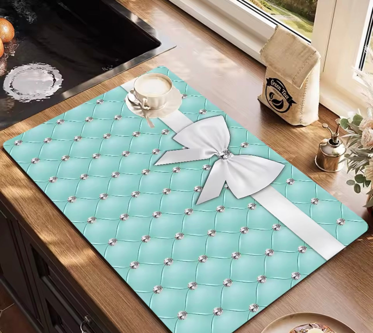 Dish drying mat