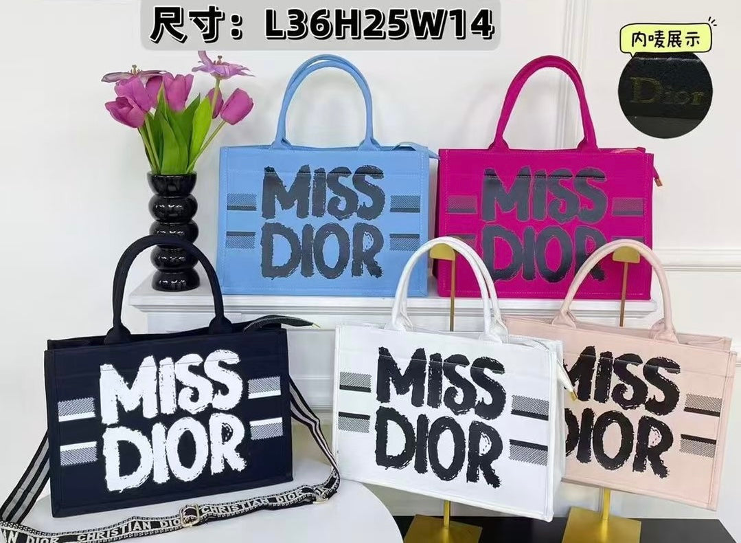 Miss D tote bag
