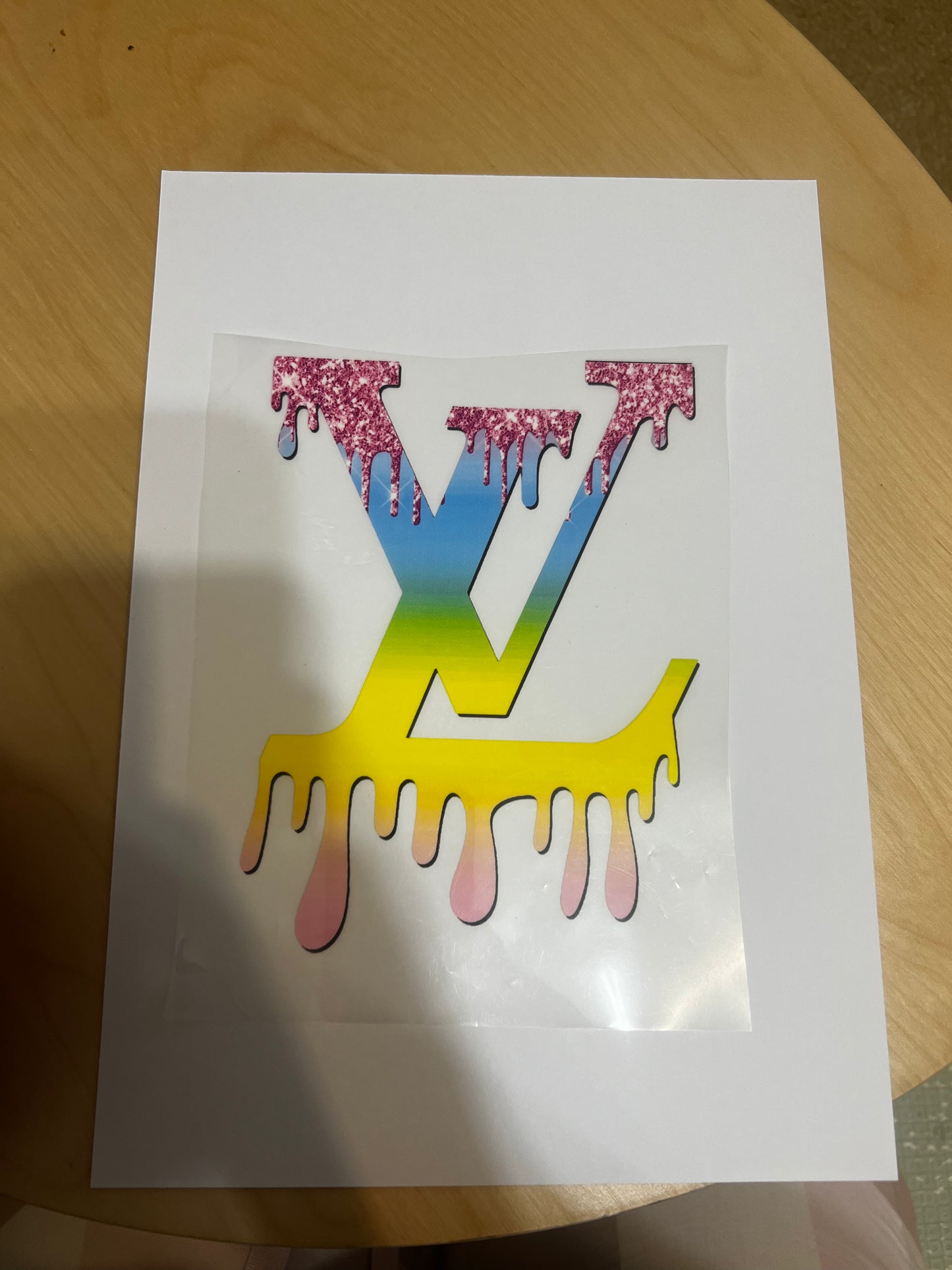 Iron on decals