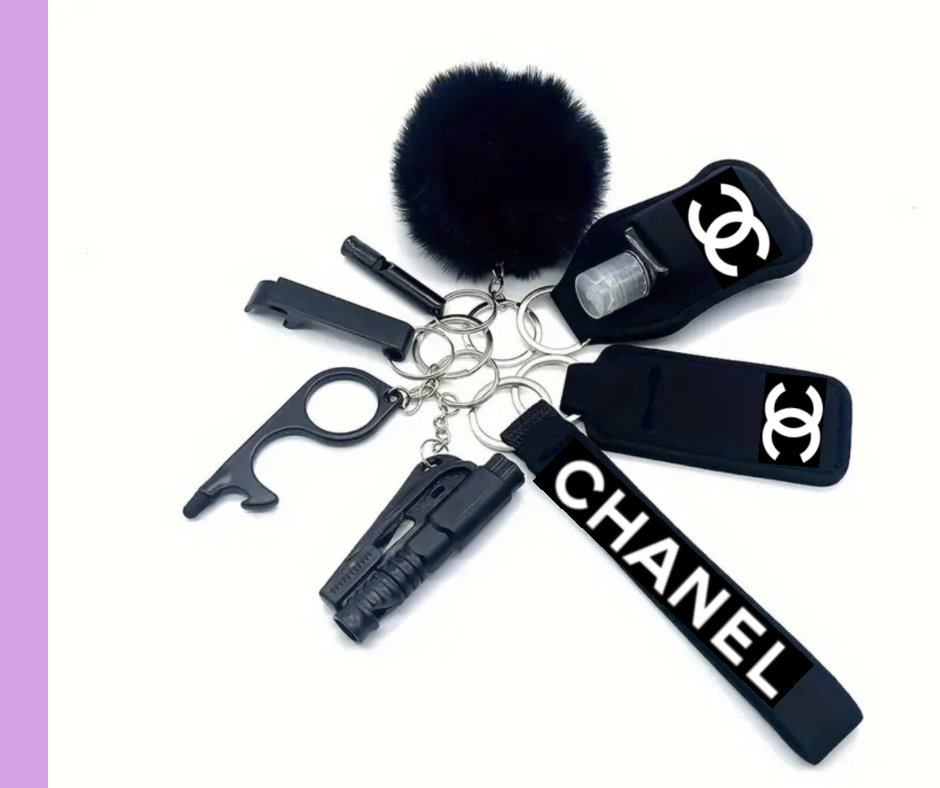Safety key chain đź’• & gift box