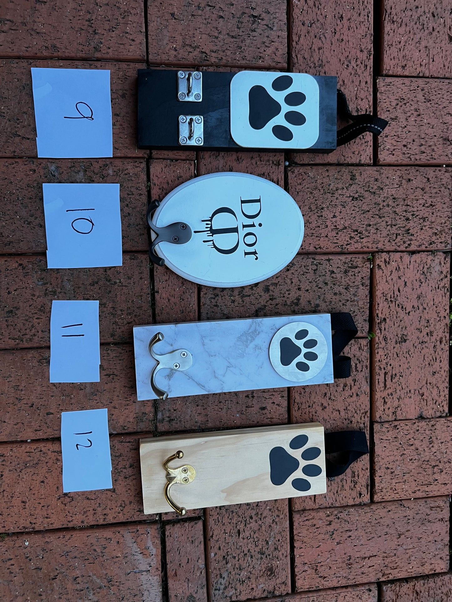 Dog lead/key holders