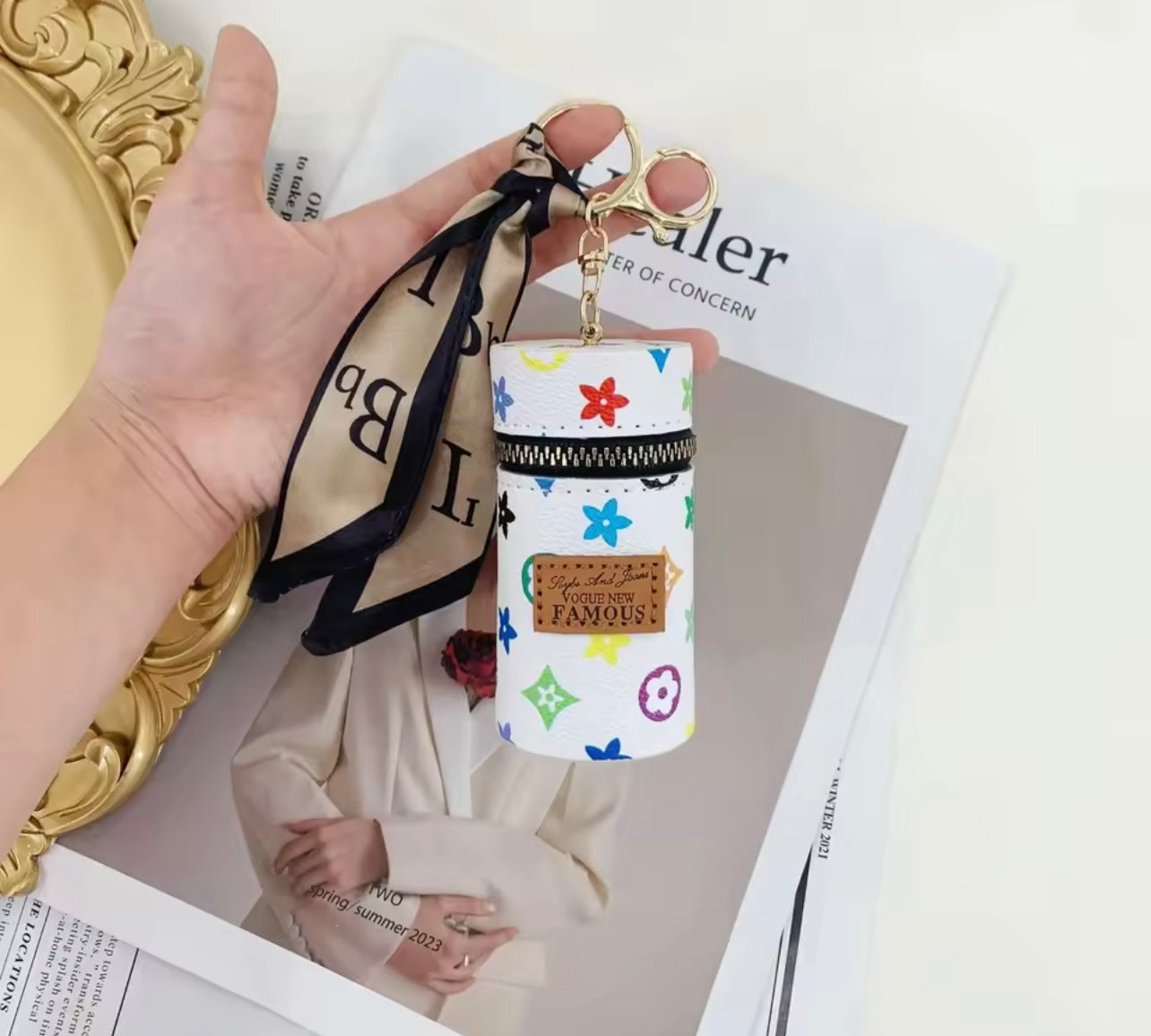 Coin purse key chains