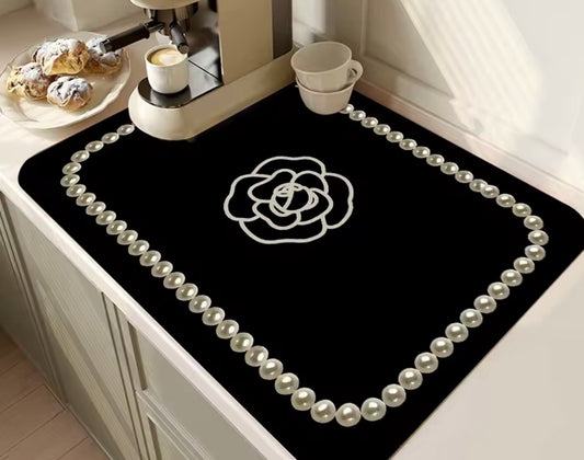 Coffee machine bench top mat