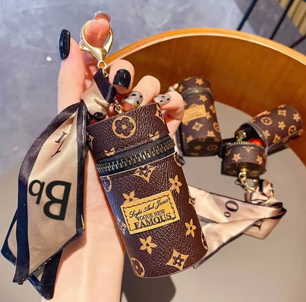 Coin purse key chains