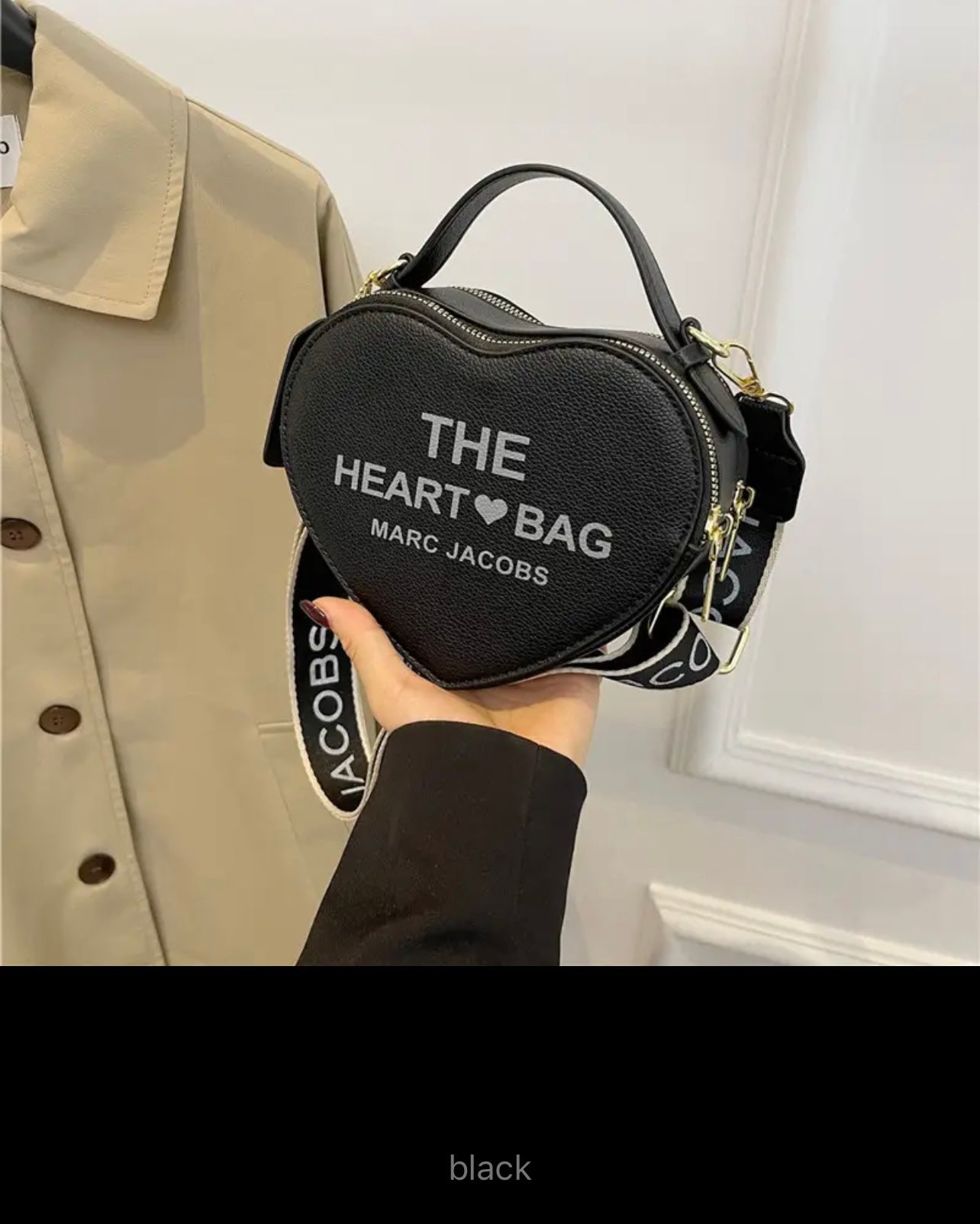Ladies heart bag