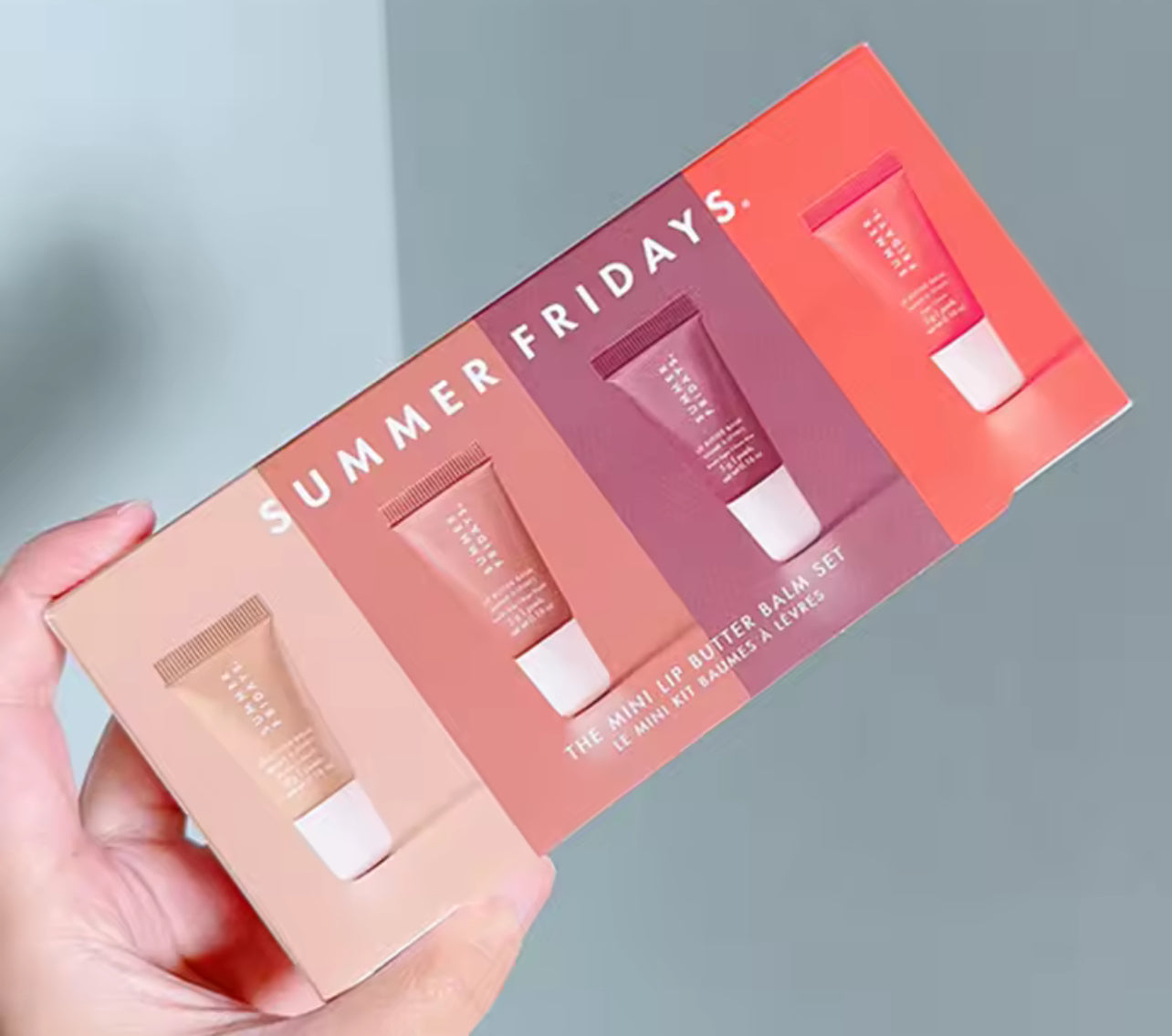 Summer Fridays mini lip butter balm set