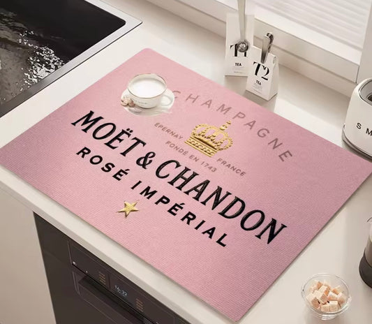 Dish drying mat