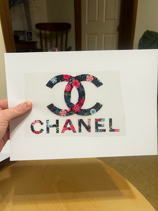 Iron on decals