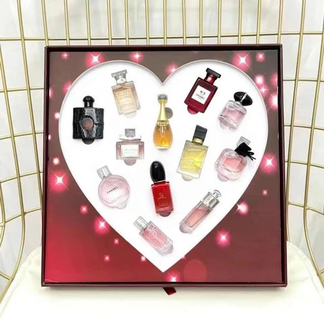 12 piece mini perfume gift set